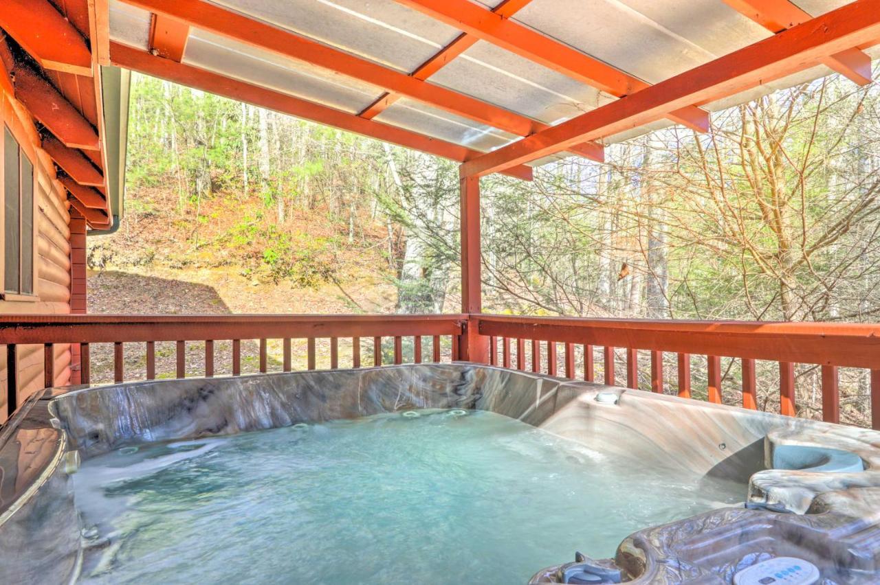 Creekside Sevierville Cabin Game Room And Hot Tub! Extérieur photo